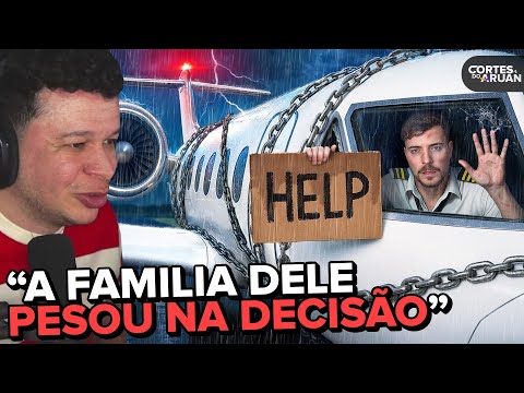 ARUAN REAGE: Sobreviva 100 dias preso num jato particular e fique com ele (MRBEAST) -Cortes do Aruan