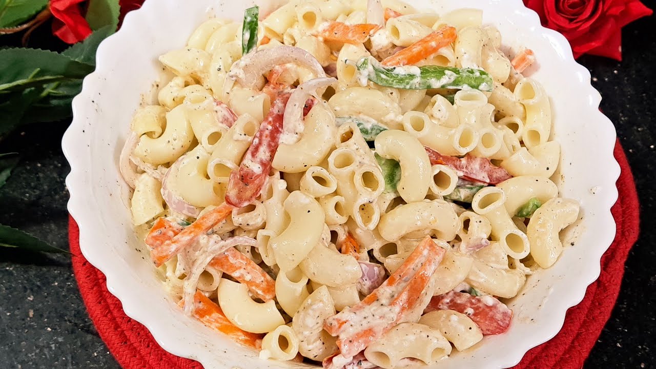 Healthy Macaroni Salad Recipe |• Macaroni Has Different Benefits For Good Health |•Low Calorie Etc.