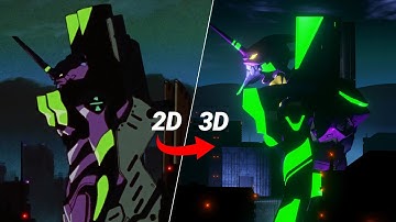 Turning Anime into 3D - Neon Genesis Evangelion
