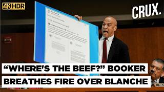 "Dear God, Folks" Sen. Cory Booker Slams GOP For Advancing 'Farcical' Nomination  Of Todd Blanche