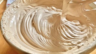 How to make Mocha whipping cream frosting/simple recipe