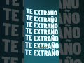 Como te extraño… 💔