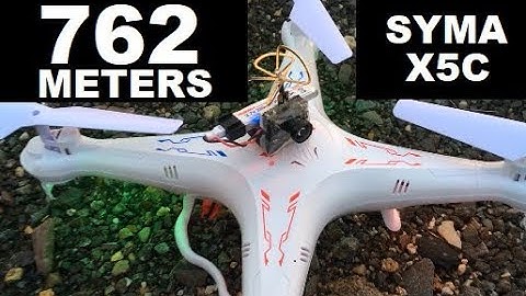 SYMA X5 C 762 METERS 2500 FT Jumper T8SG Plus AIO AKK Camera Eachine Receiver