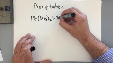 Predicting Precipitation Reactions