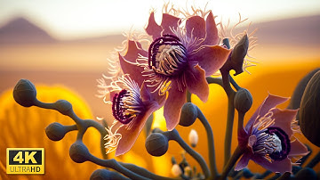 Breathtaking Flowers Blooming Time lapse in 4K Video Ultra HD with Relaxing Music