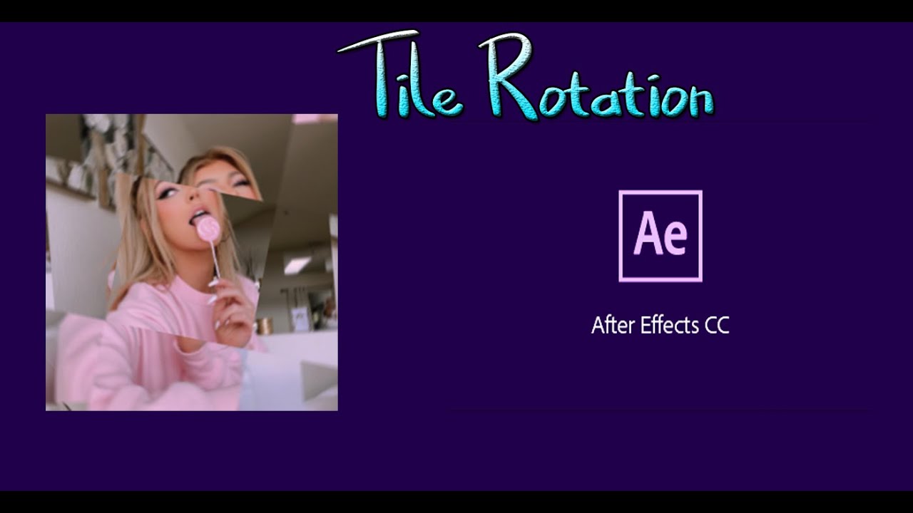 Tutorial | Tile Rotation | Shappire Plugins | After Effects - YouTube