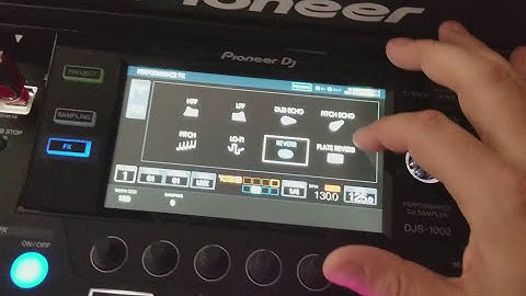 Pioneer DJS-1000 Tutorial - Line Thru FX