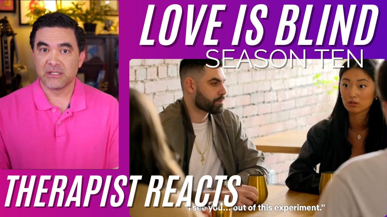 Love Is Blind S10 #35 (Kid Confrontation) Therapist Reacts