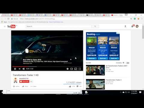 Using python to show a movie trailer