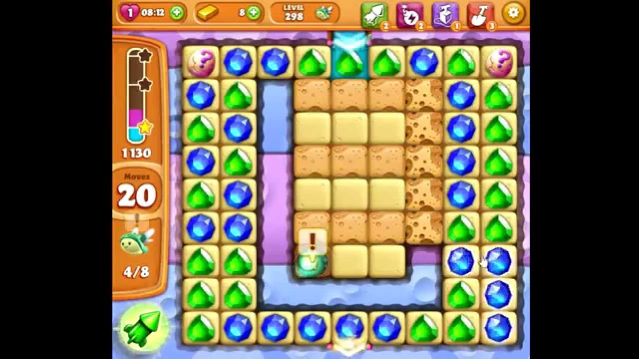 Diamond Digger Saga level 298 no boosters 😈