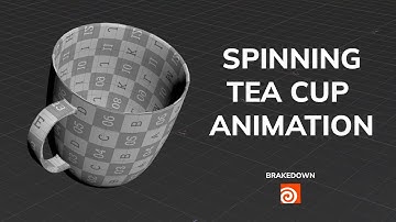 Houdini  - Spinning Tea Cup Animation