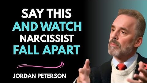 7 BRUTAL REPLIES THAT MAKE A NARCISSIST FEEL STUPID ||MOST POWERFUL SPEECH _ JORDAN PETERSON