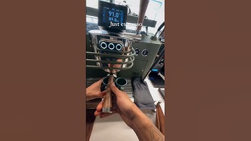 Just Espresso #asmr #pov #coffee #barista #relaxing #latteart #espressolover #espresso #cafe