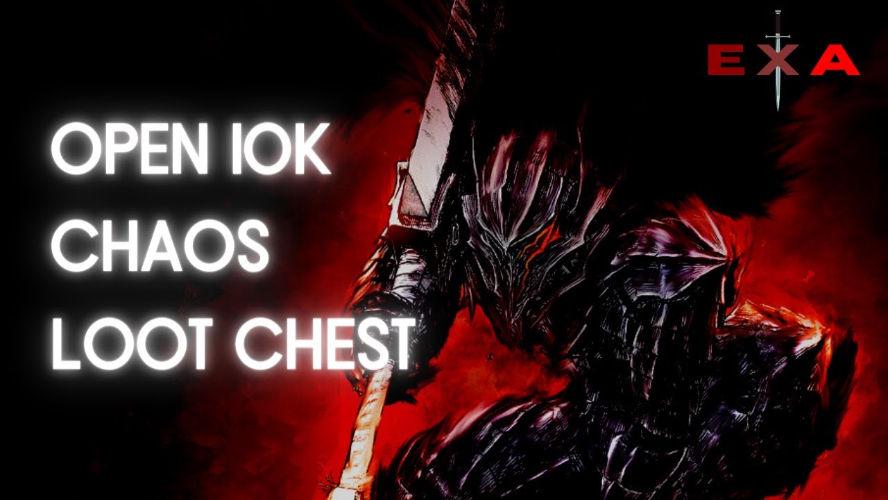Open 10k Chaos Loot Chest - Black Desert Mobile Global