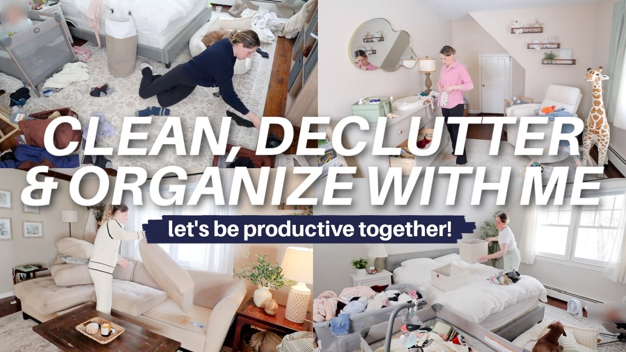 you are going to clean, declutter & organize your house. 2 hours of extreme & realistic motivation!