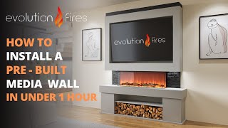 Evolution Fires Pre-Built Media Wall Installation Video