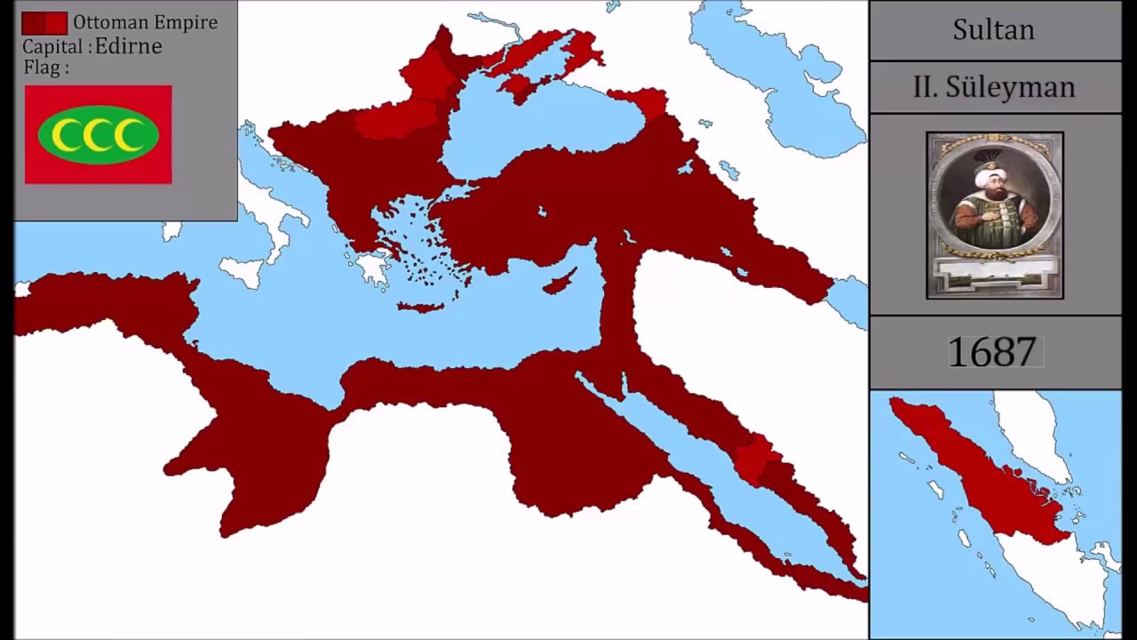 ottoman empire map 1900