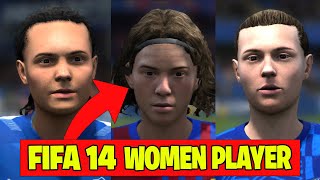 FIFA 14 | HOW TO CREATE WOMEN PLAYER! (HOW TO USE LUA SCRIPTS)