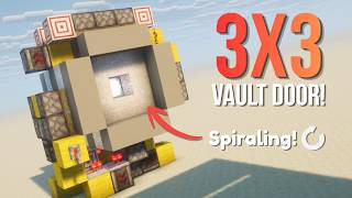 How to build this simple 3x3 VAULT DOOR! (Early Game Friendly)