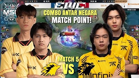 COMBO LUO YI SUPER FRINCE & KALEA BRUSKO 🔥 ONIC ID VS ONIC PH _ GAME 5 ❗ MSC/EWC 25 KNOCKOUT STAGE 