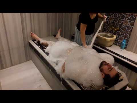 Turkish Bath Treatments and Head Massage [ASMR] | Scopus SPA