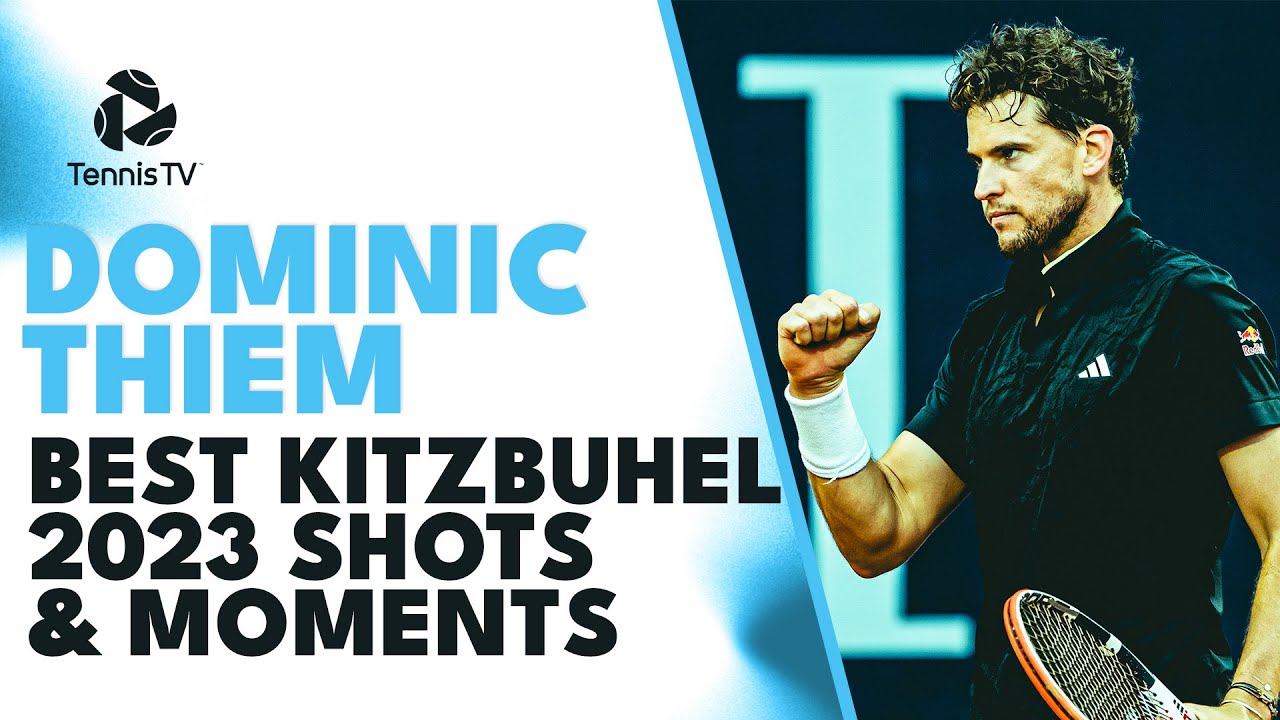 Back To His Best ⚡️ Dominic Thiems Best Shots and Moments From Kitzbuhel 2023!