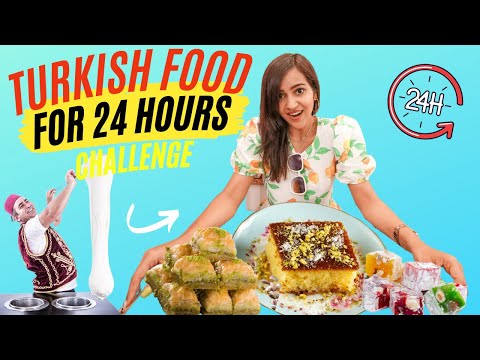 Eating only TURKISH Food for 24 HOURS *SATISFYING*