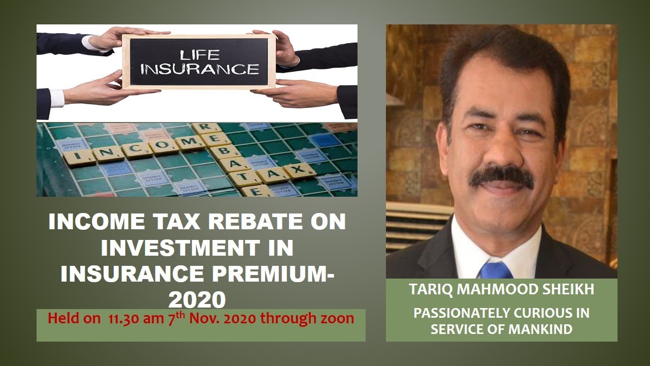 Income Tax Rebate On Insurance Premium In Pakistan