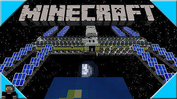 * How to Build a Space Station * Galacticraft 3 Minecraft 1.7.10 Mod Speed Build Time Lapse