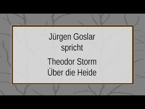 Theodor Storm „Über die Heide“ I