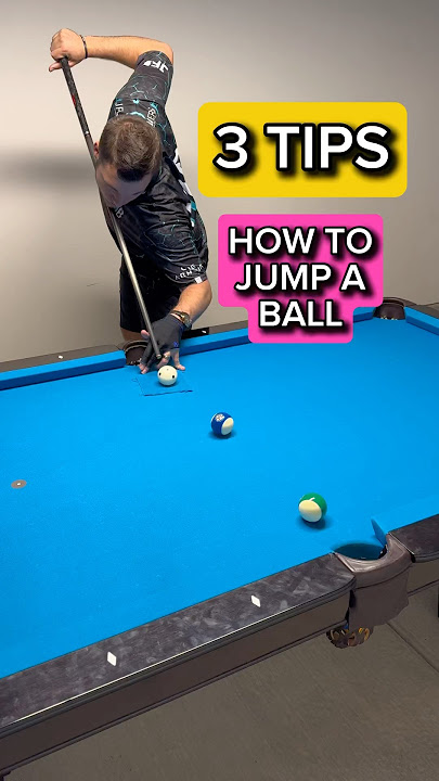 3 Tips on How to Jump a Ball  #magicmikebilliards #jflowerscues