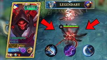 ARGUS FULL ITEM CRITICAL WITH NEW ASSASSIN EMBLEM SET + ARGUS NEWLY UPDATE ULTIMATE