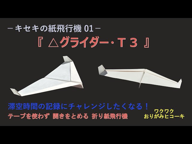 RCグライダー（Bird of time 3m）自作コピー機