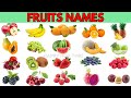 Fruit Names for Kids 🍌 | Learn Apple, Banana, Mango &amp; More | Preschool Learning Video