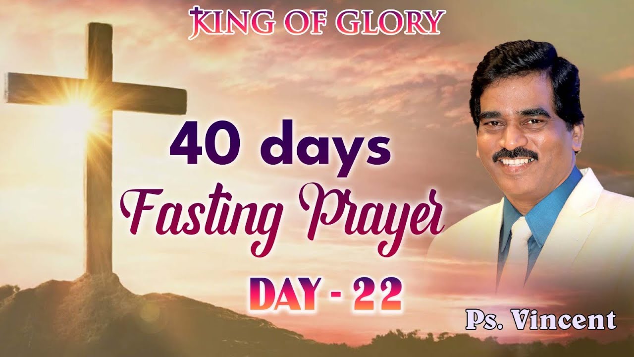 20 March 2023, 40 Days Fasting Prayer - Day 22 - YouTube