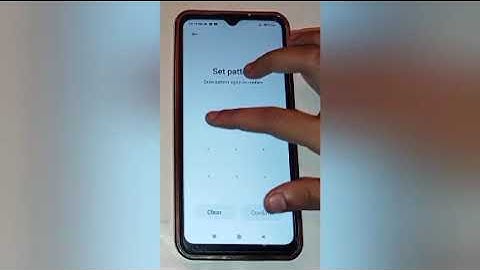How to setup pattern lock in redmi 8a,set up pattern lock setting