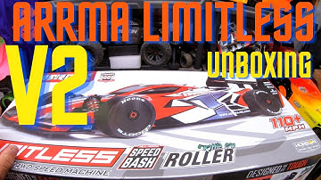ARRMA LIMITLESS V2,  UNBOXING