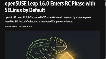 openSUSE Leap 16.0 Enters RC Phase with SELinux by Default