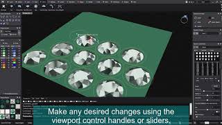 Gem on Surface MatrixGold Dynamic Commands