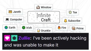 A Desperate Youtuber tries to Craft Himself in Infinite Craft