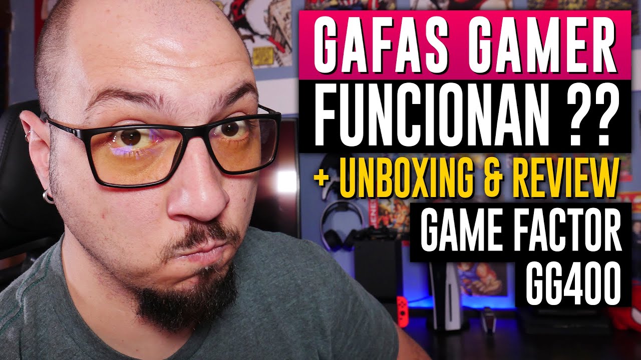 Funcionan o no LAS GAFAS GAMER ?? 🔥 Unboxing y Review GAME FACTOR