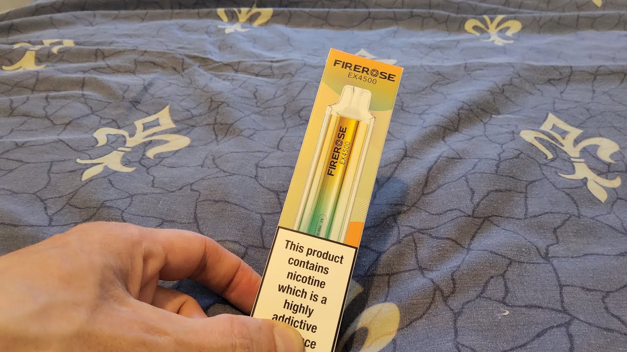 Firerose vape EX4500 puffs hubba bubbles flavour