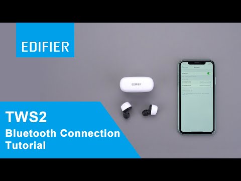 Edifier TWS2 Bluetooth Connection Tutorial