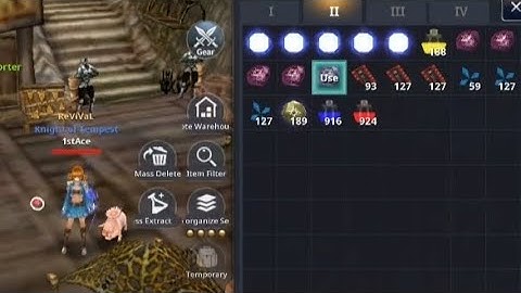 Cabal return of action 19 - Craft 58 pcs Slot Extender Hight ( 5 success ) - 1stAce