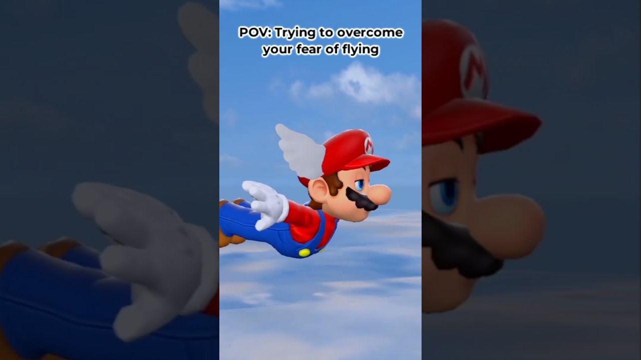 POV Trying To Overcome Your Fear Of Flying Shorts