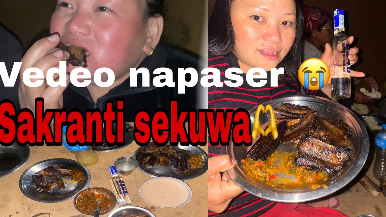 Gau ko net😡Balla paso vedeo😭Pahilo maghesakranti 🫶sekuwa khadeixum hai Sathiharu enjoy this video