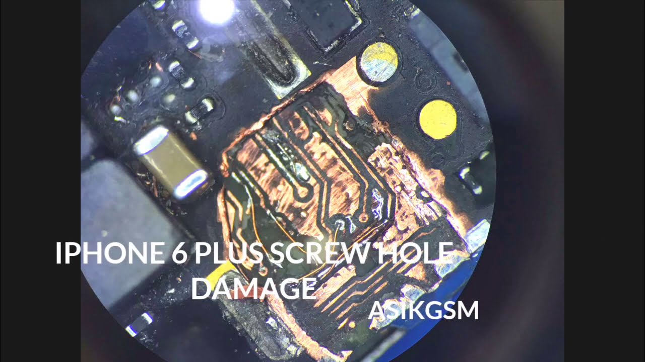 Iphone 6 6 Plus Screw Hole Damage Fix ASIKGSM YouTube Iphone 6 6 Plus Screw Hole Damage Fix ASIKGSM YouTube