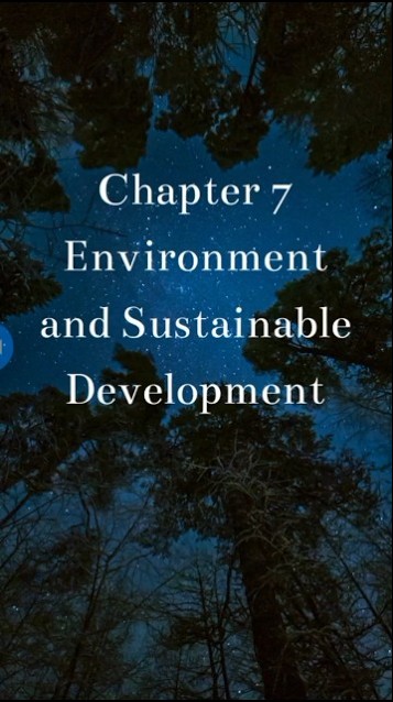 Chapter 7 Environment and Sustainable Development | 1 Last Minute ...