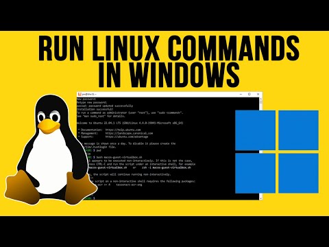 How to Run Linux Commands on a Windows PC