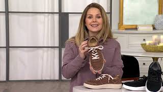 Revitalign Orthotic Men's Suede Lace Up Sneaker - Durham on QVC screenshot 5